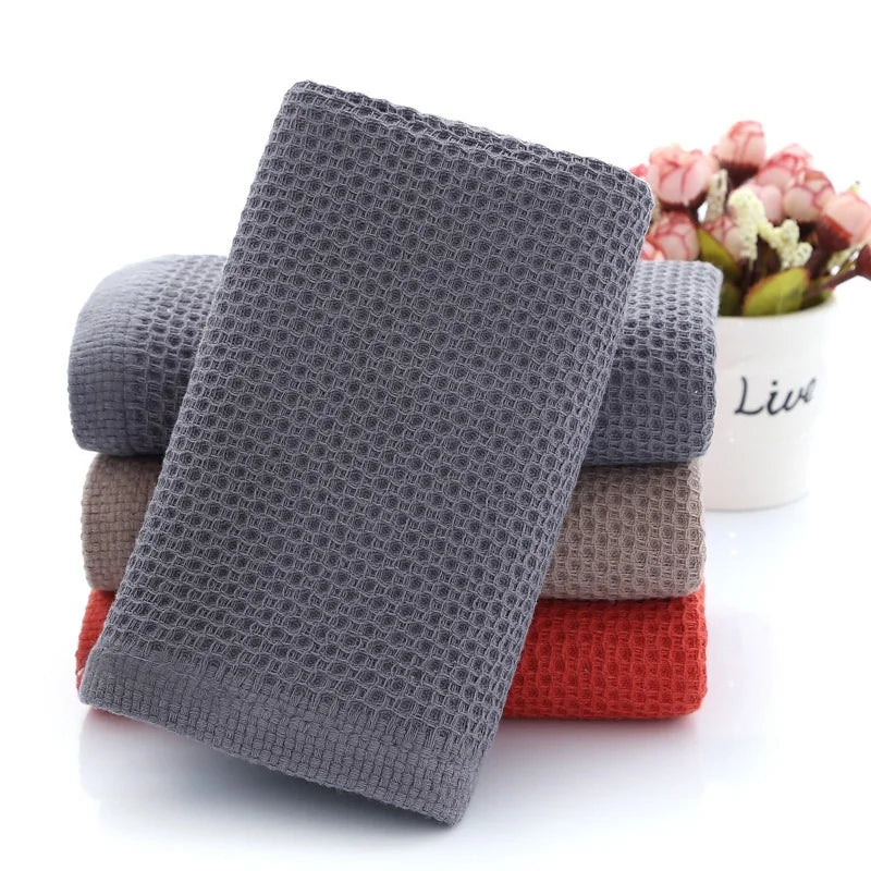 100% Organic Cotton - Honeycomb Quick-Dry Towel