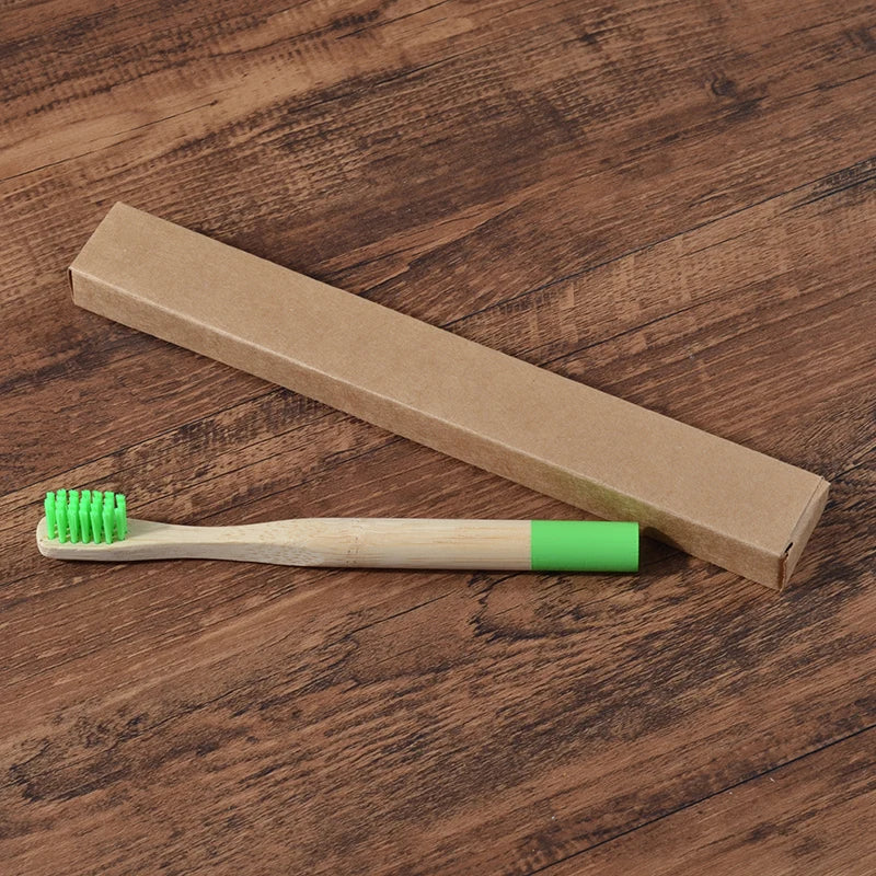 Kids' Bamboo Toothbrush – Soft & Eco-Friendly (1pc)