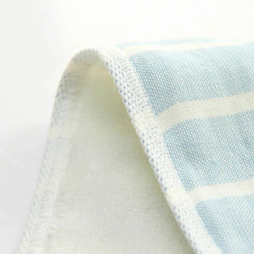 Plush Striped 100% Cotton Towel Set - Ultra Absorbent