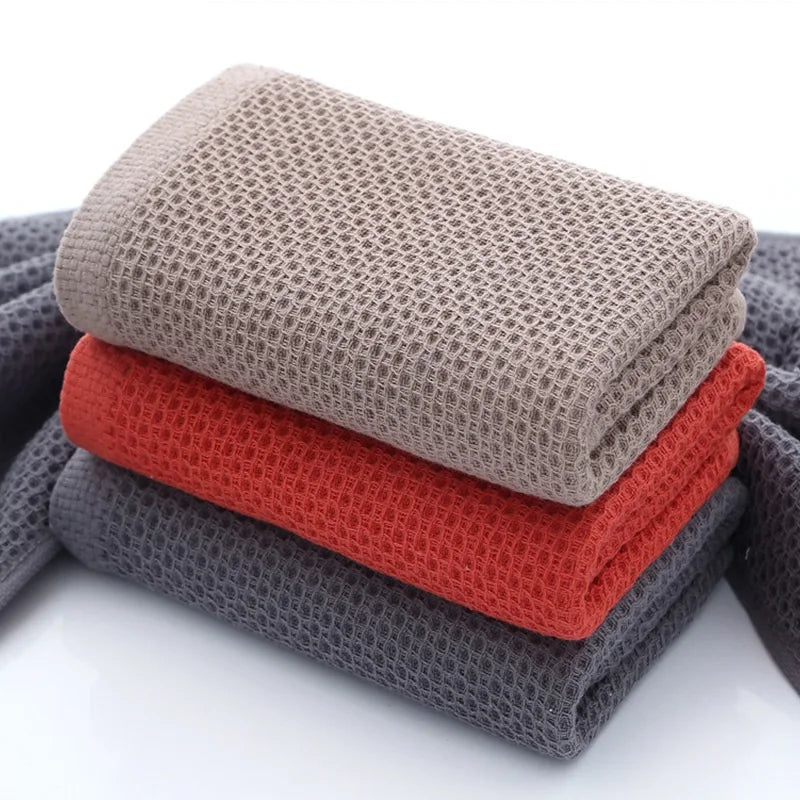 100% Organic Cotton - Honeycomb Quick-Dry Towel