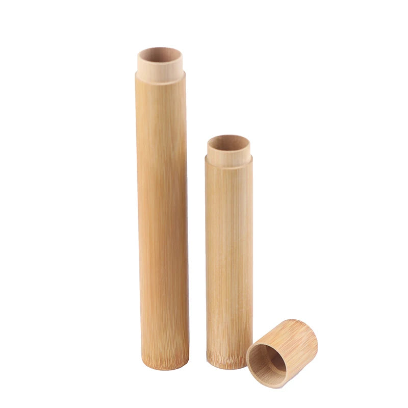 Natural Bamboo Toothbrush Case – Eco-Friendly Travel Holder