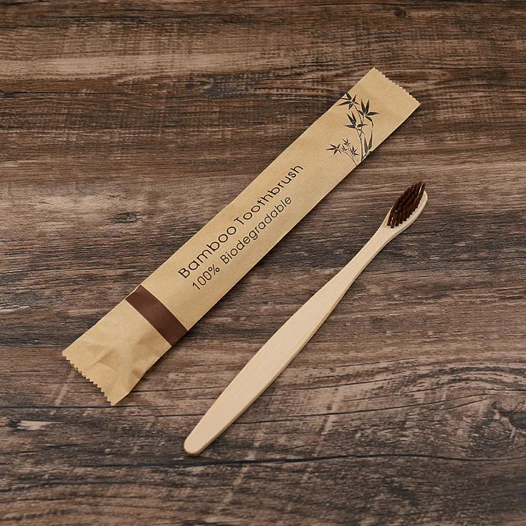 Bamboo Toothbrushes – Reusable & Eco-Friendly (10pc)