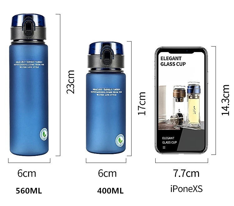 BPA-Free Leak-Proof Sports Water Bottle – Perfect for Hiking & Travel