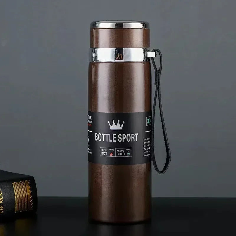 1L Thermal Water Bottle – Keeps Drinks Hot or Cold