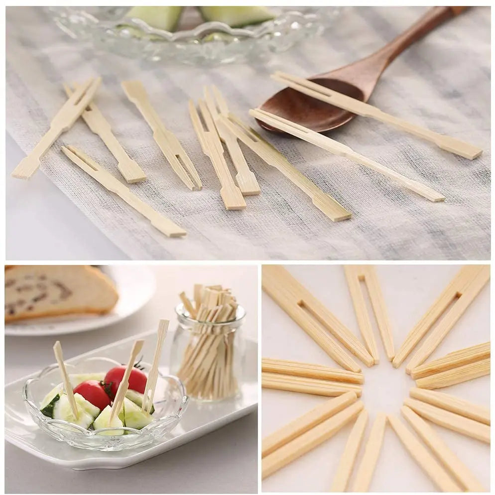 Disposable Wooden Cutlery – Eco-Friendly Party Utensils