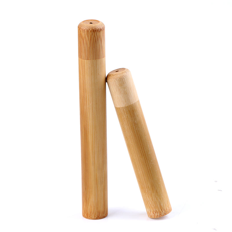 Natural Bamboo Toothbrush Case – Eco-Friendly Travel Holder