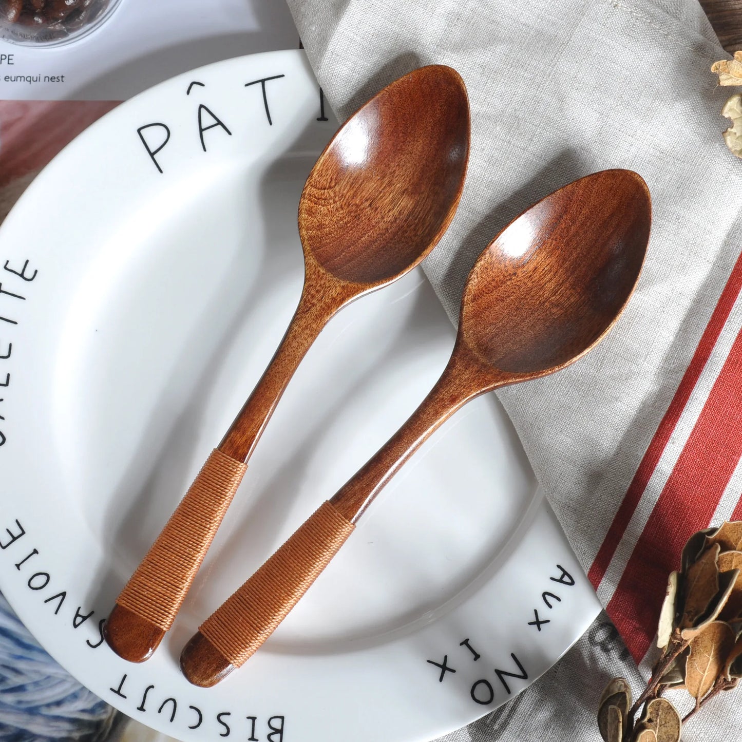 Natural Bamboo Kitchen Spoon