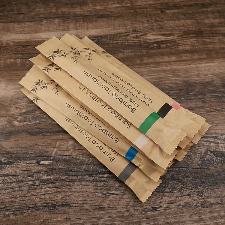 Bamboo Toothbrushes – Reusable & Eco-Friendly (10pc)