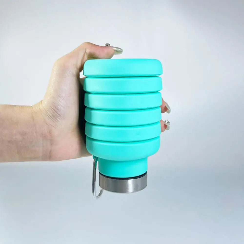 Collapsible Reusable Leak-Proof Sports Bottle – Lightweight & Portable