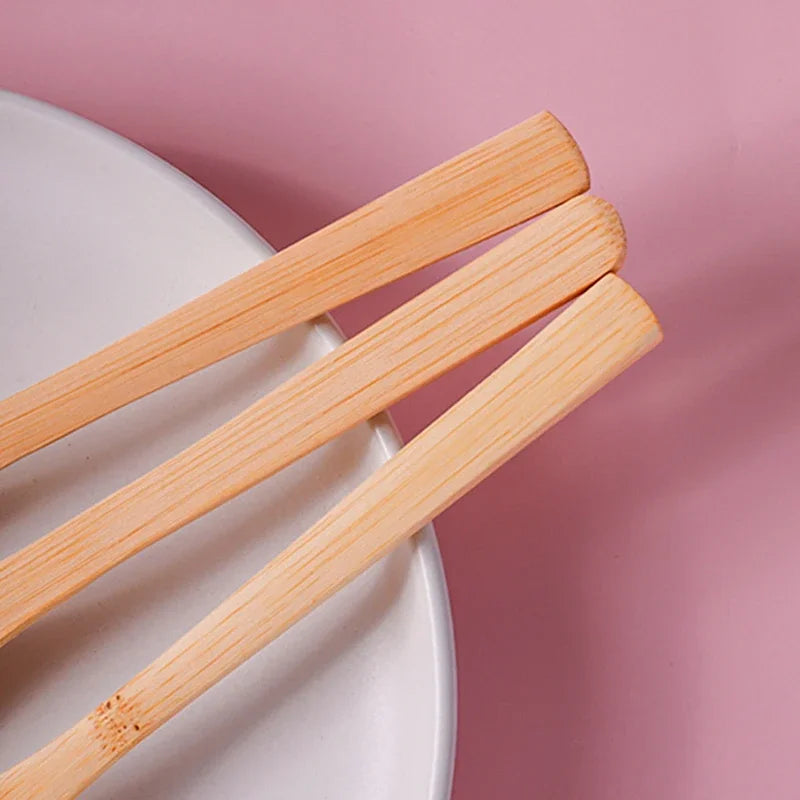 Eco-Friendly Bamboo Cutlery Set – Perfect for Travel & Camping!