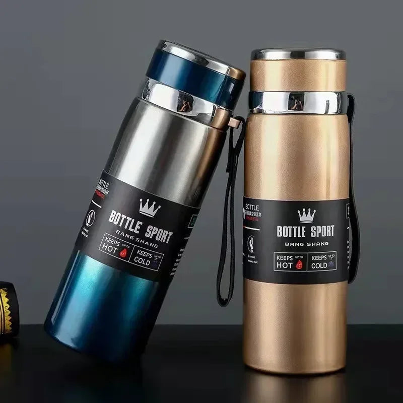 1L Thermal Water Bottle – Keeps Drinks Hot or Cold