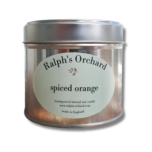 Spiced Orange Scented Candle – Festive Holiday Aroma