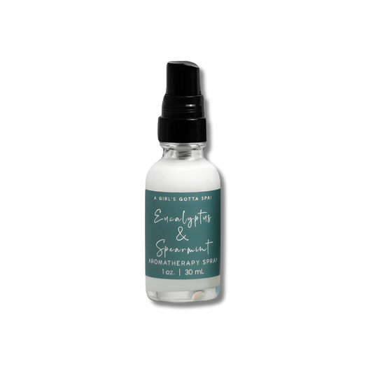 Natural Eucalyptus & Spearmint Aromatherapy Spray – Refresh & Relax