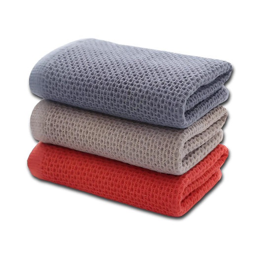 100% Organic Cotton - Honeycomb Quick-Dry Towel