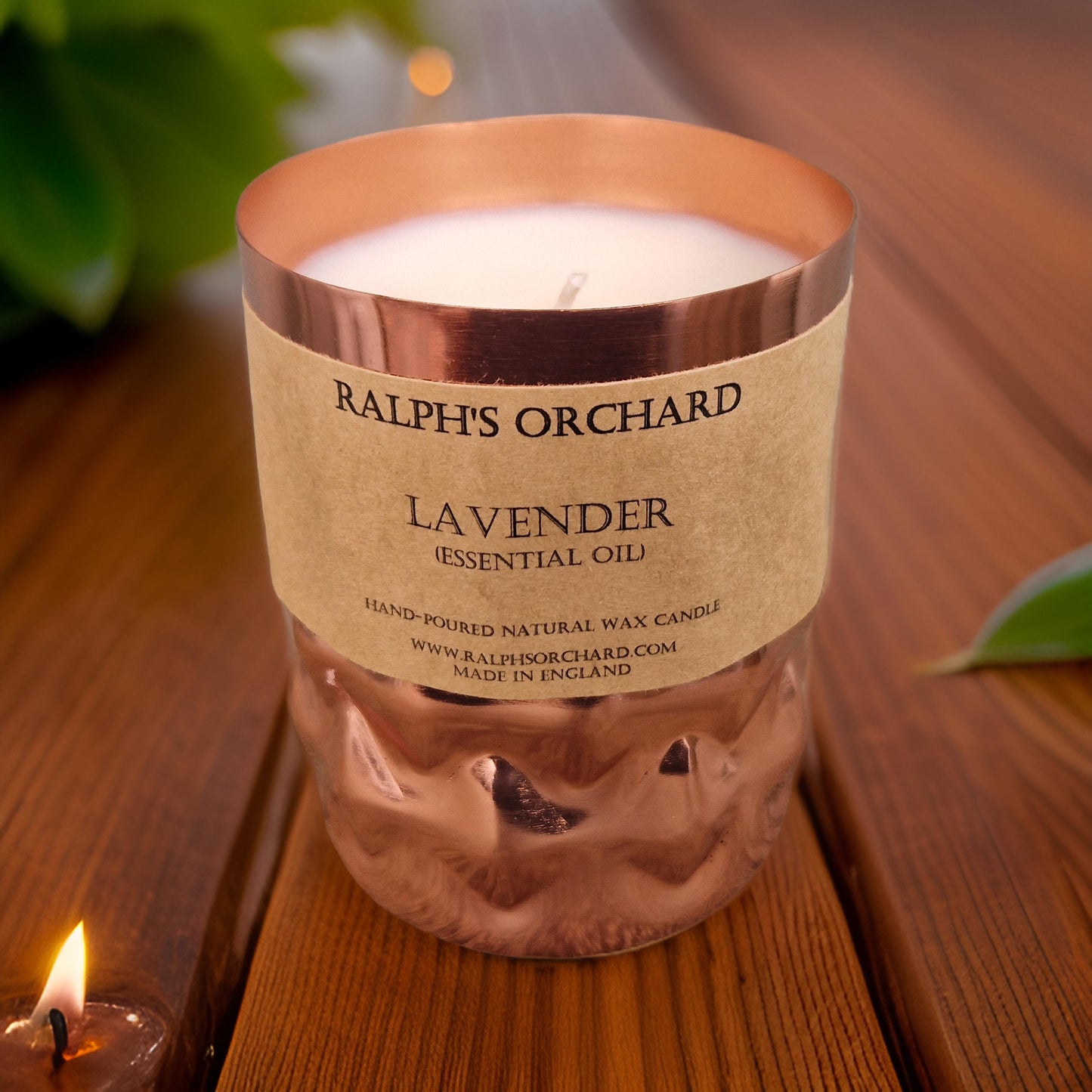 Lavender Essential Oil Candle-1