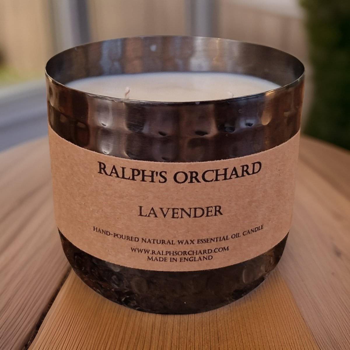 Lavender Essential Oil Candle-2