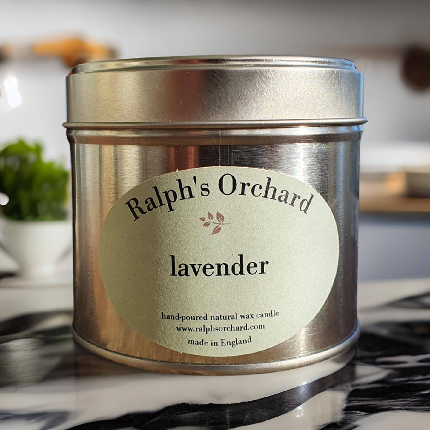 Lavender Essential Oil Candle-3