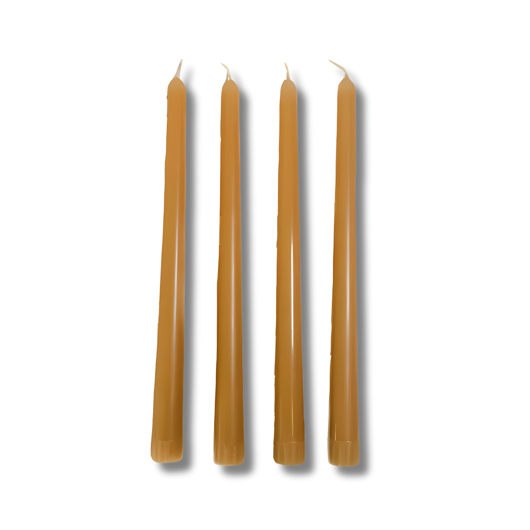 Stately Beeswax Taper Candle – Box of 4