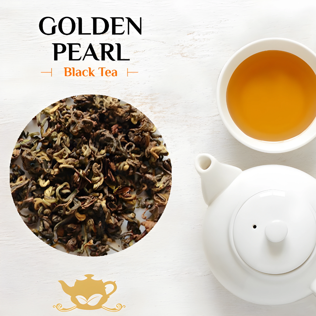 Organic Golden Pearl Darjeeling Black Tea – Muscatel Delight