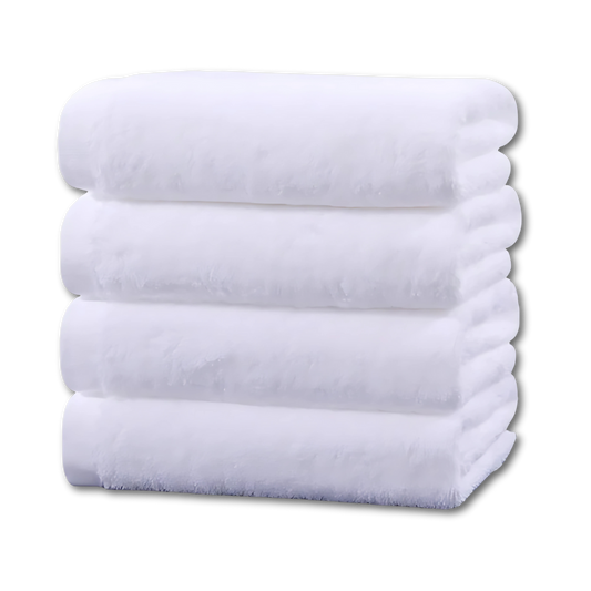 Luxury Organic 100% Cotton Towel Set - Premium Thickness & Comfort