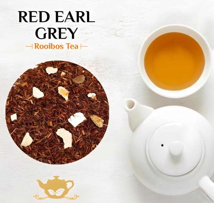 Red Earl Grey Rooibos Tea