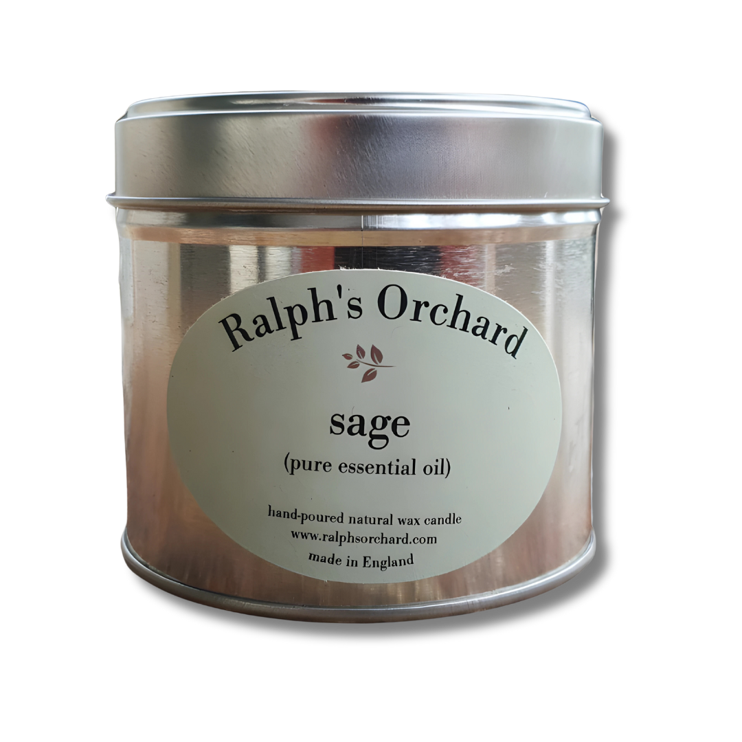 Tranquil Sage Purification Candle - Earthy Aromatherapy & Energy Cleanse