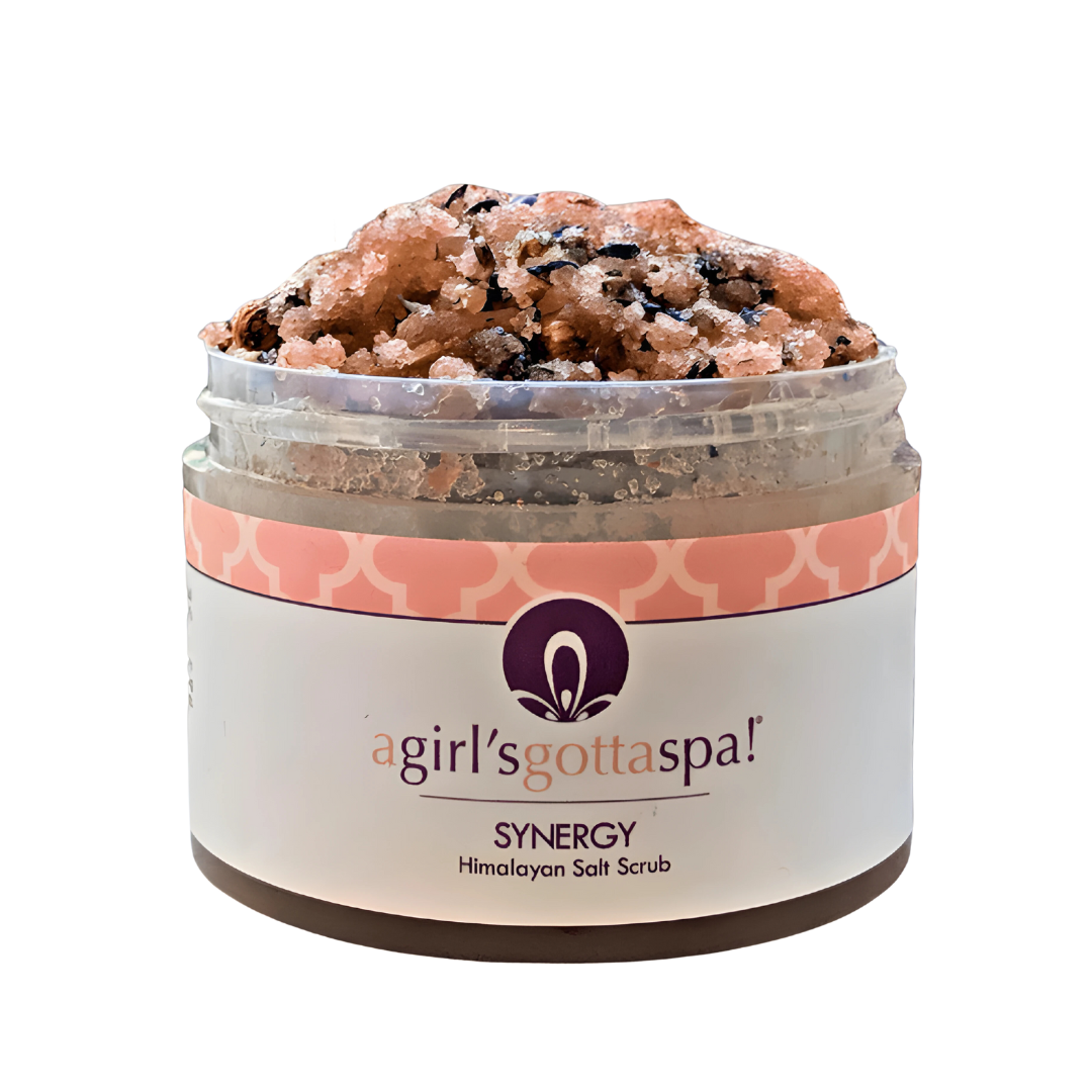 Synergy Himalayan Salt Scrub – Exfoliate, Detoxify, and Rejuvenate