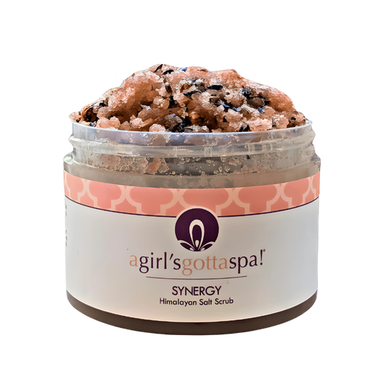 Synergy Himalayan Salt Scrub – Exfoliate, Detoxify, and Rejuvenate