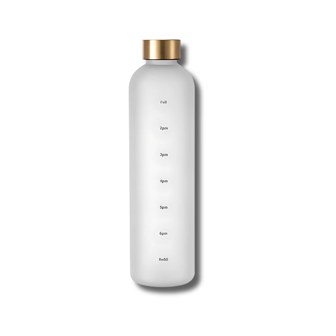 30oz Reusable Sports Water Bottle – Time Marker & Leak-Proof Design