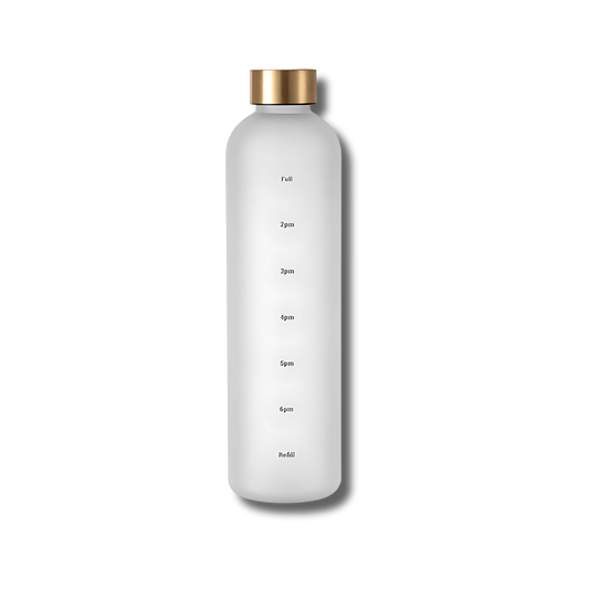 30oz Reusable Sports Water Bottle – Time Marker & Leak-Proof Design